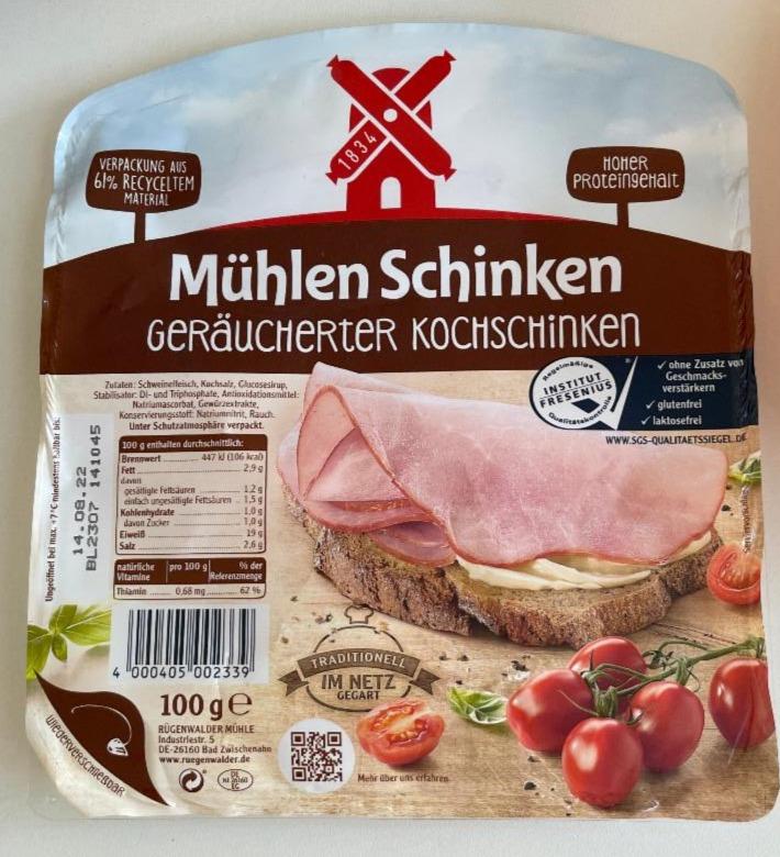 Fotografie - Mühlen Schinken Geräucherter Kochschinken