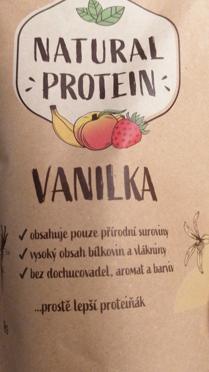 Fotografie - Natural protein Nestíhám jídlo Vanilka 