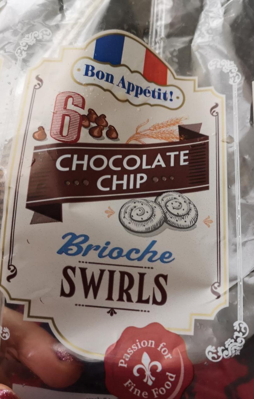 Fotografie - 6 Chocolate chip Brioche Swirls Bon Appetit!