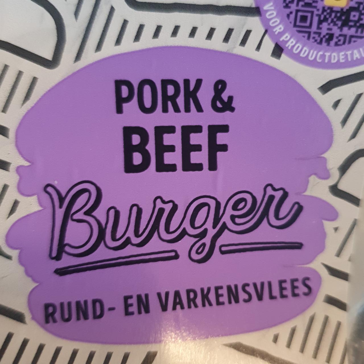 Fotografie - Pork & Beef Burger Jumbo
