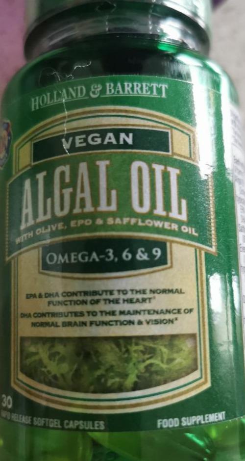 Fotografie - Vegan algal oil