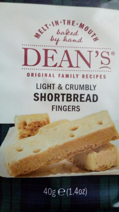 Fotografie - Shortbread Fingers light & crumbly Dean's