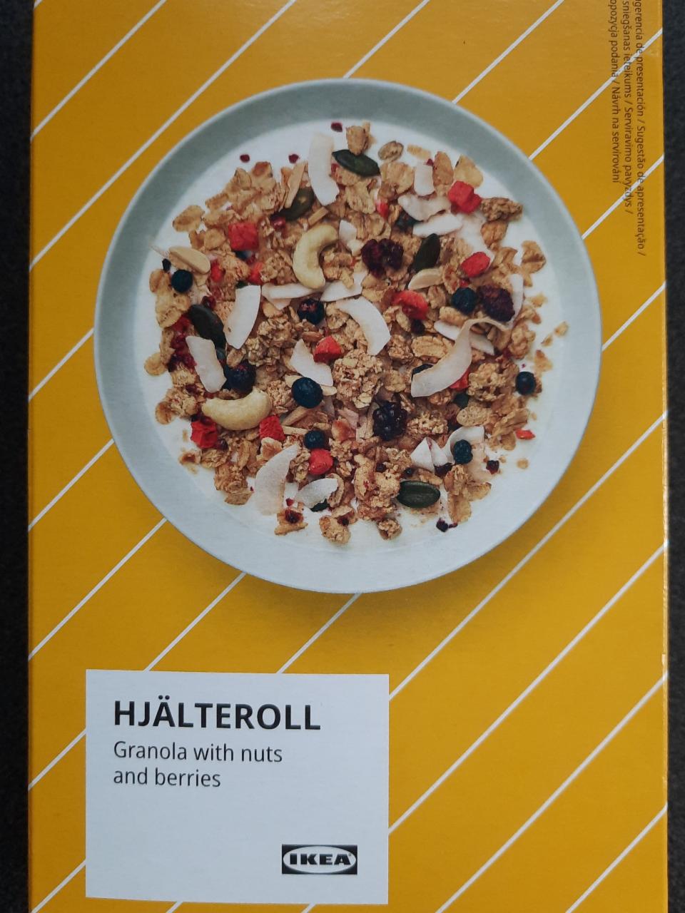 Fotografie - Hjälteroll Granola with nuts and berries Ikea