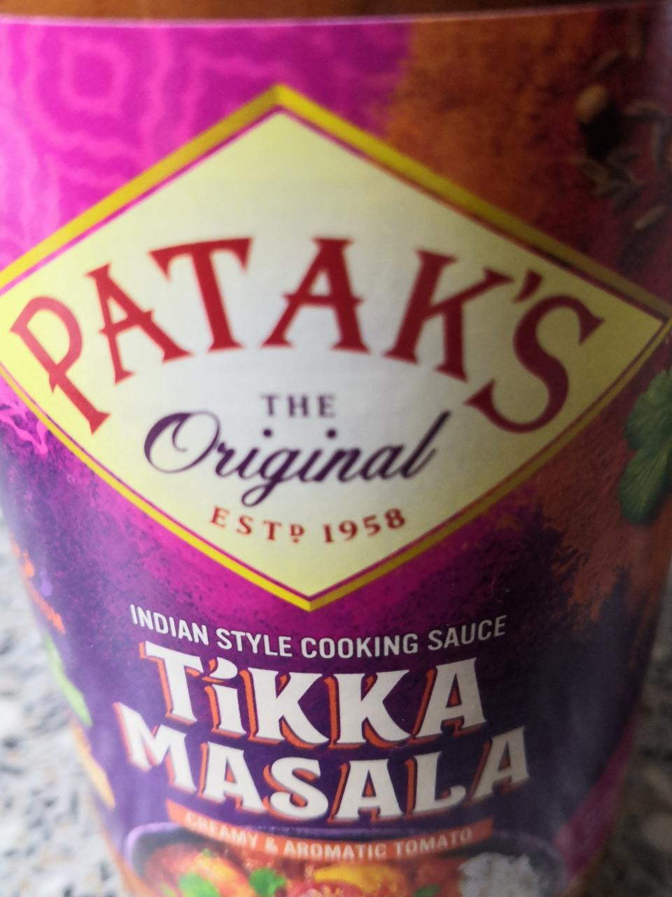 Fotografie - Tikka masala Creamy & Aromatic Tomato Patak's