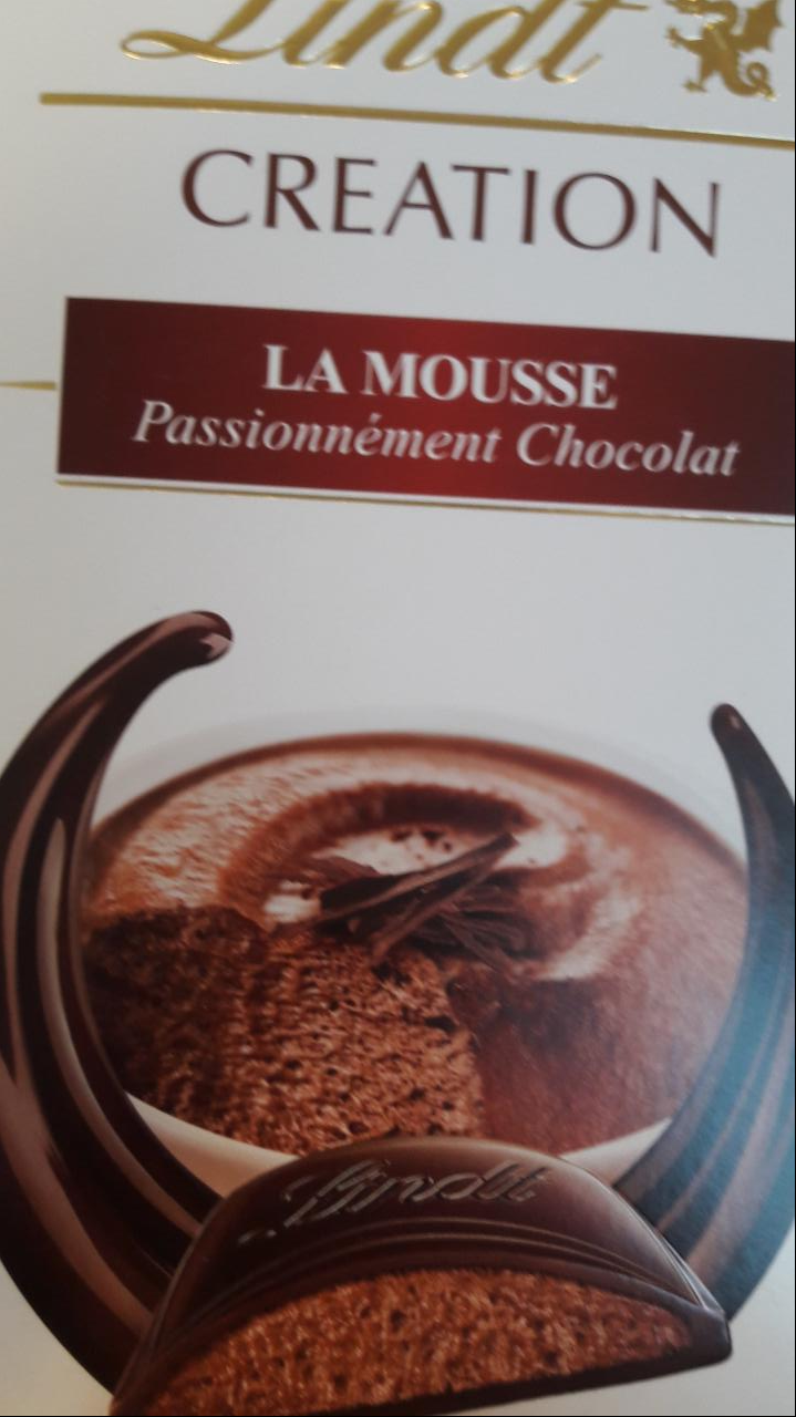 Fotografie - LA MOUSSE passionnément chocolat Lindt Creation