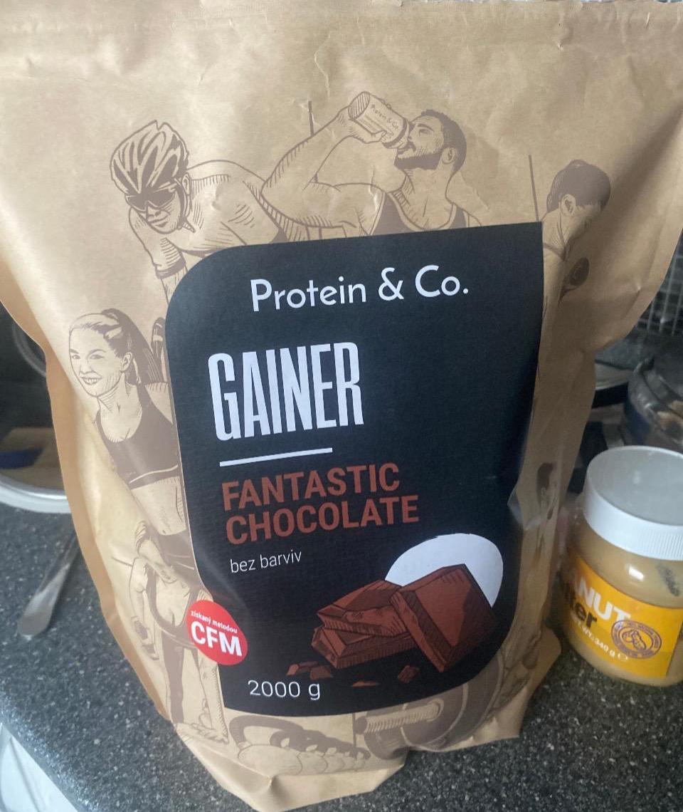 Fotografie - Gainer Fantastic Chocolate Protein & Co.