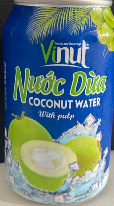 Fotografie - Coconut water with pulp Vinut