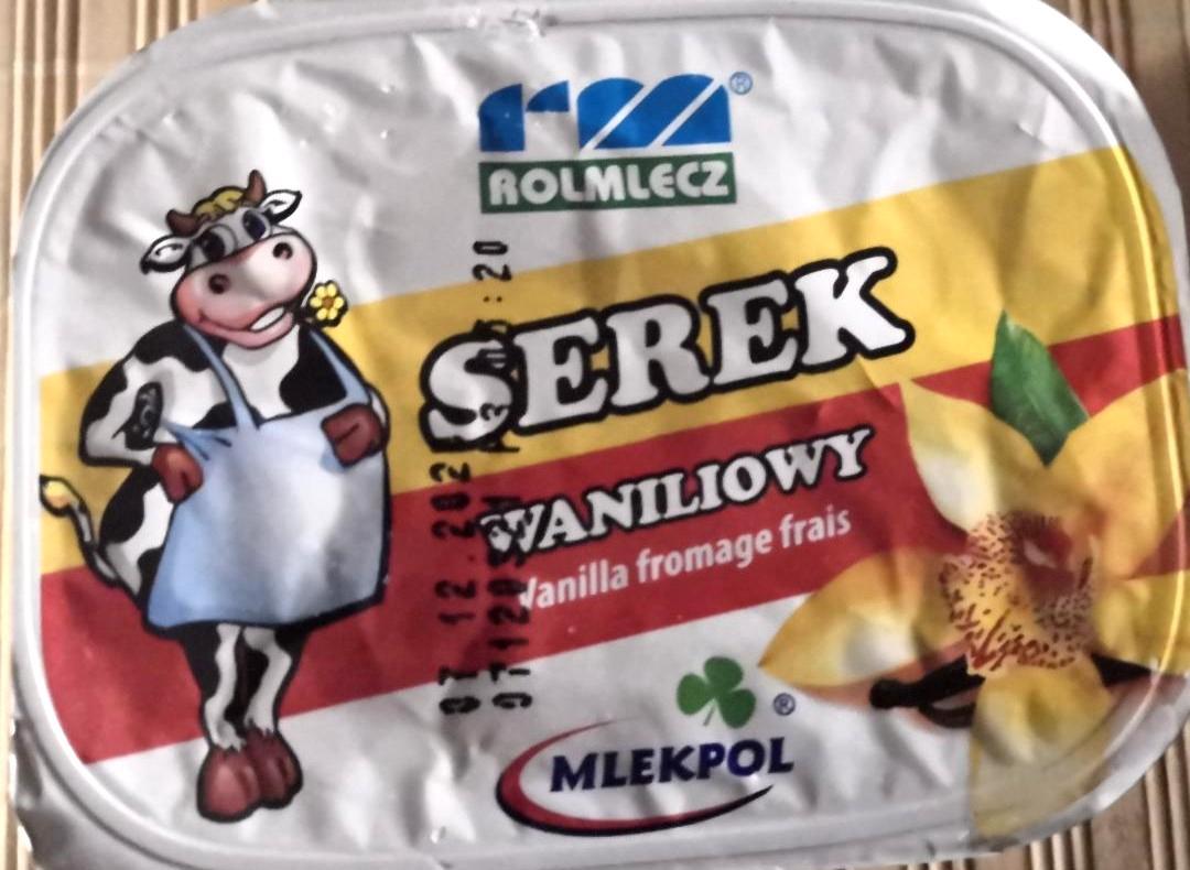 Fotografie - Serek waniliowy (Vanilla fromage frais) Mlekpol