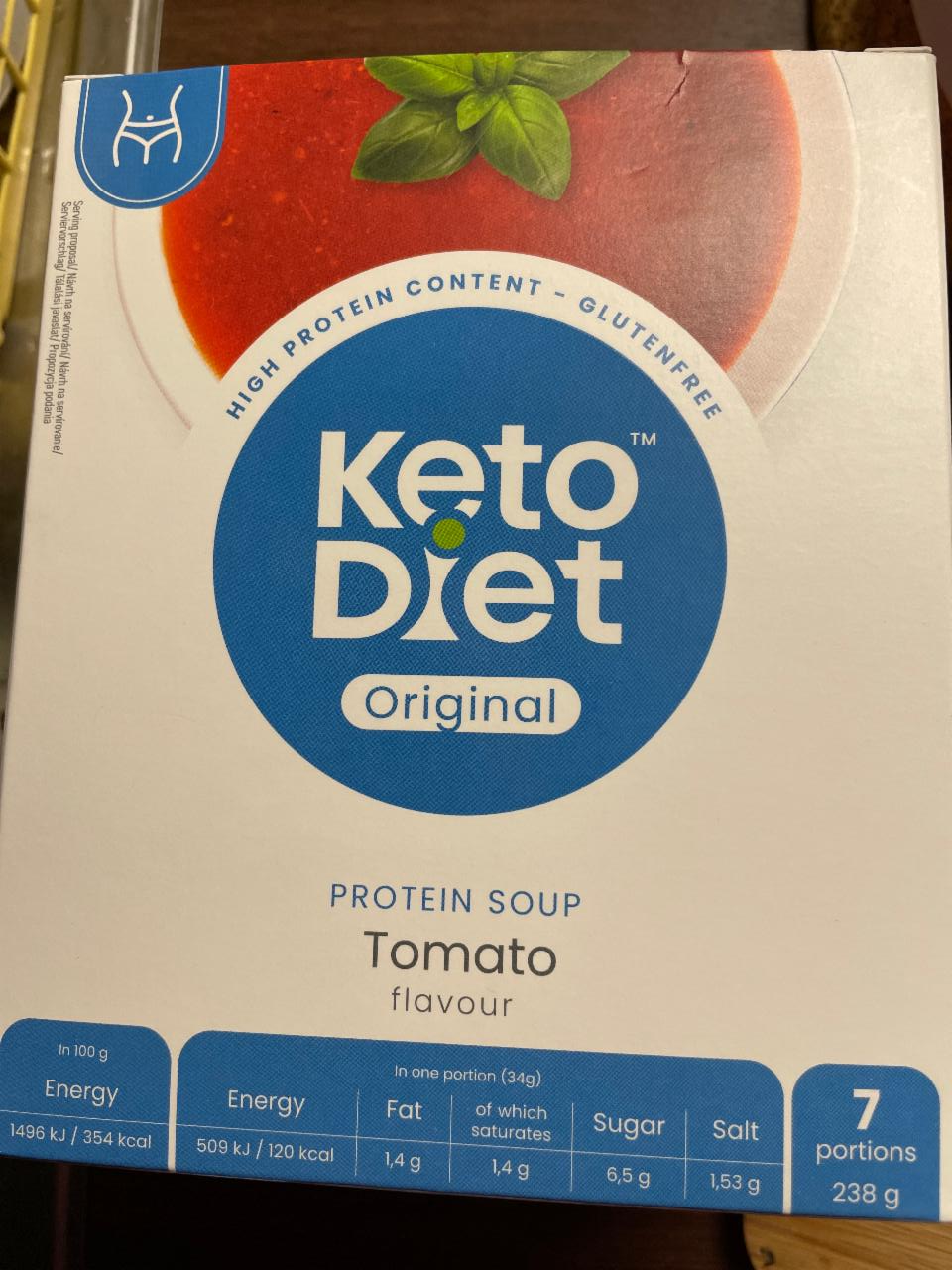Fotografie - Protein Soup Tomato flavour KetoDiet