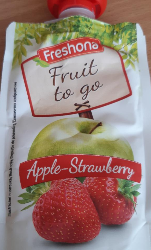 Fotografie - Fruit to go Apple-Strawberry Freshona