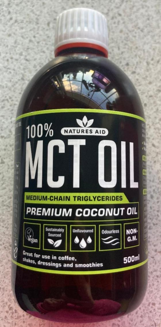 Fotografie - 100% MCT Oil Premium Coconut Oil Natures Aid