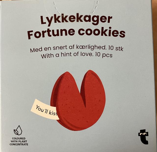 Fotografie - Lykkekager fortune cookies Flying tiger