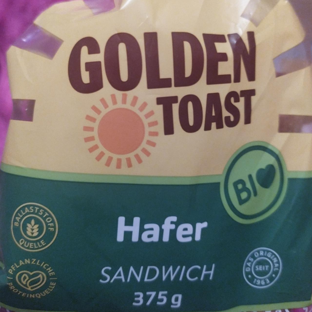 Fotografie - Golden Toast Hafer Sandwich