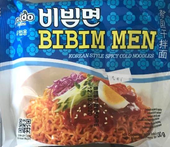 Fotografie - Bibim men korean style spicy cold noodles Paldo