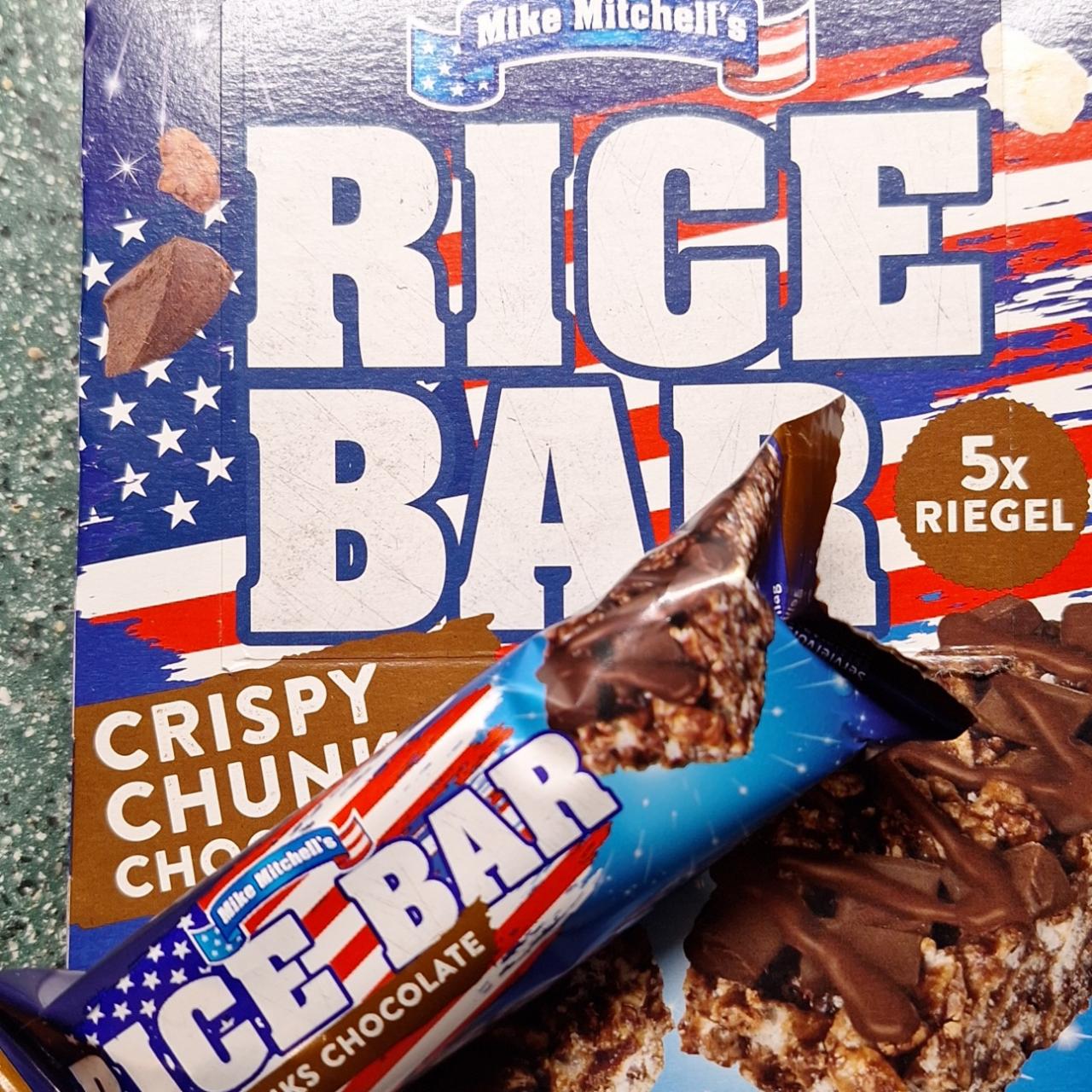 Fotografie - Rice Bar crispy chunks chocolate Mike Mitchell's