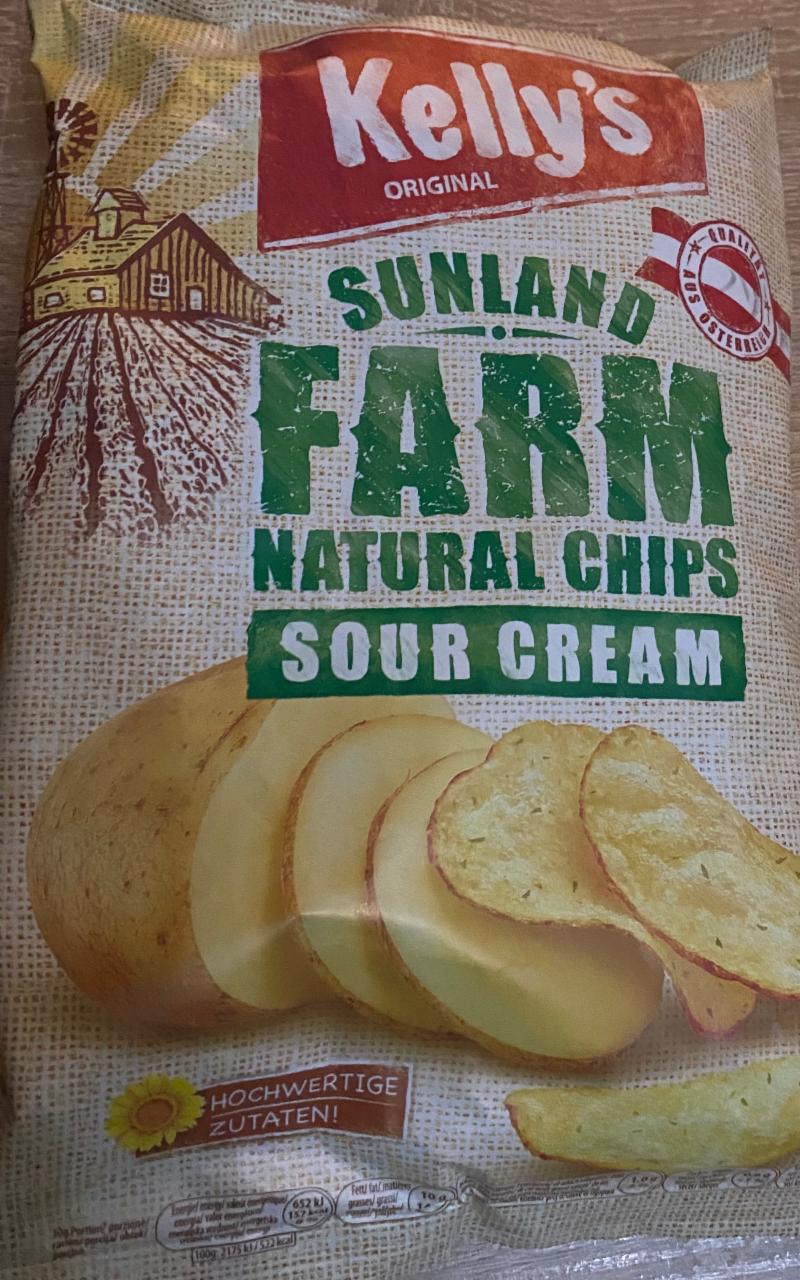 Fotografie - Sunland Farm Garden Style Sour Cream Chips Kelly's