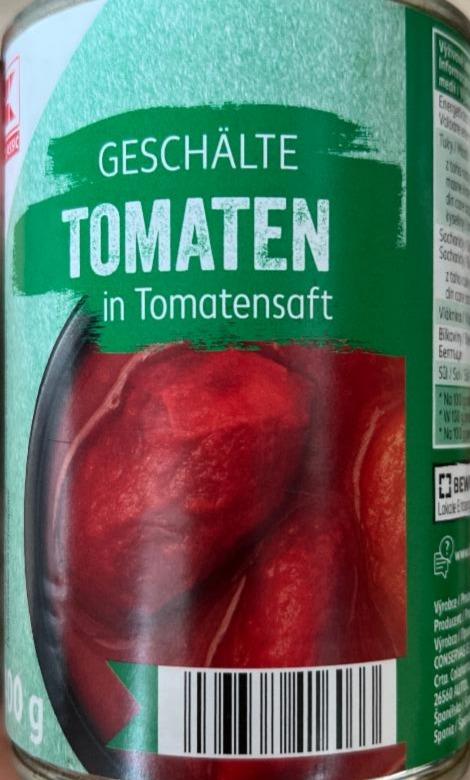 Fotografie - Geschälte Tomaten in Tomatensaft K-Classic