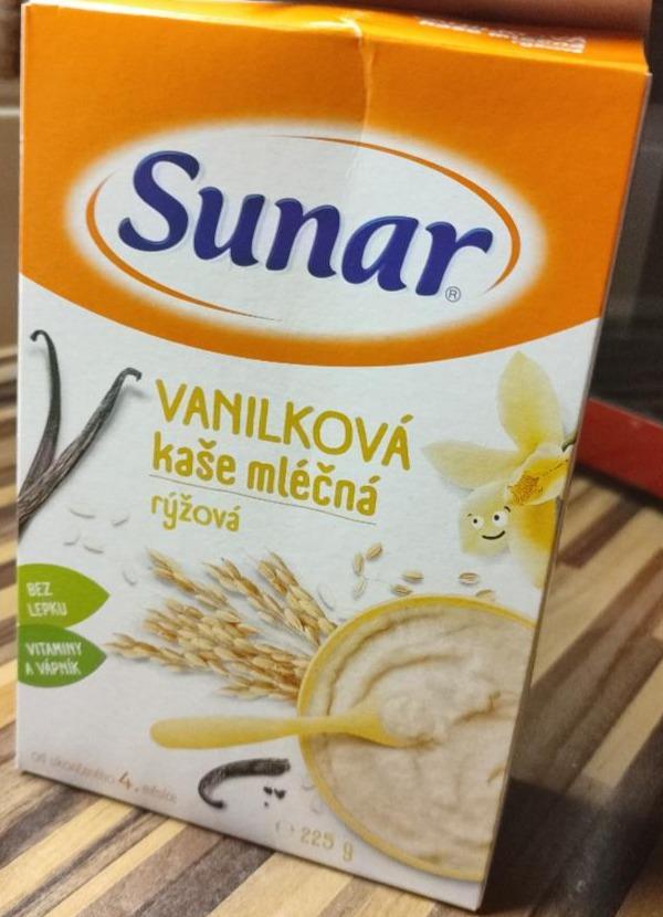 Fotografie - Vanilková kaše mléčná rýžová Sunar