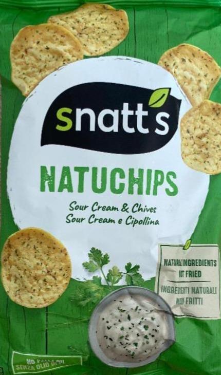 Fotografie - Snatt's Popped Sour Cream & Onion Chips