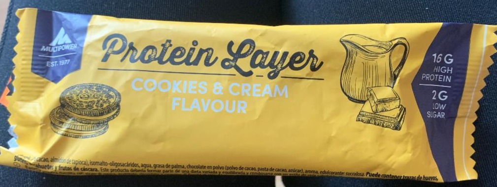 Fotografie - multipower protein layer cookies and cream 