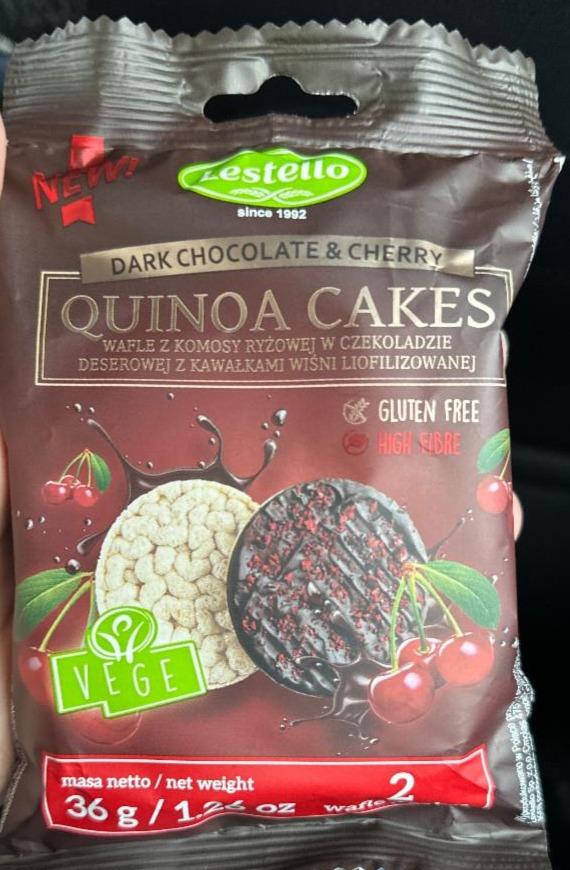 Fotografie - Dark Chocolate & Cherry Quinoa Cakes Lestello