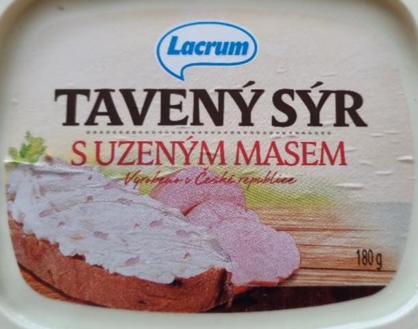 Fotografie - tavený sýr s uzeným masem Lacrum