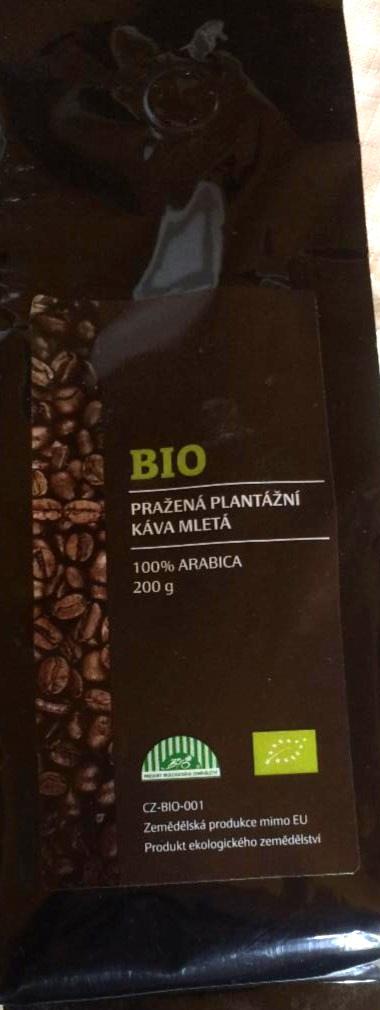 Fotografie - Pražená plantážní káva mletá 100% arabica bio Oxalis