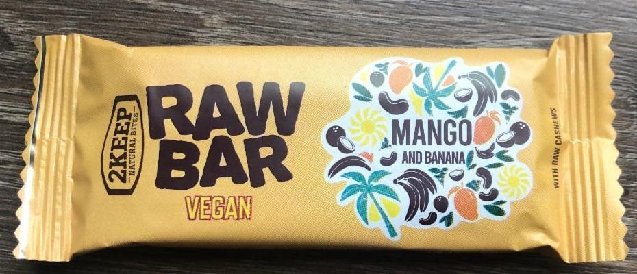 Fotografie - Raw Bar Vegan Mango and Banana 2Keep