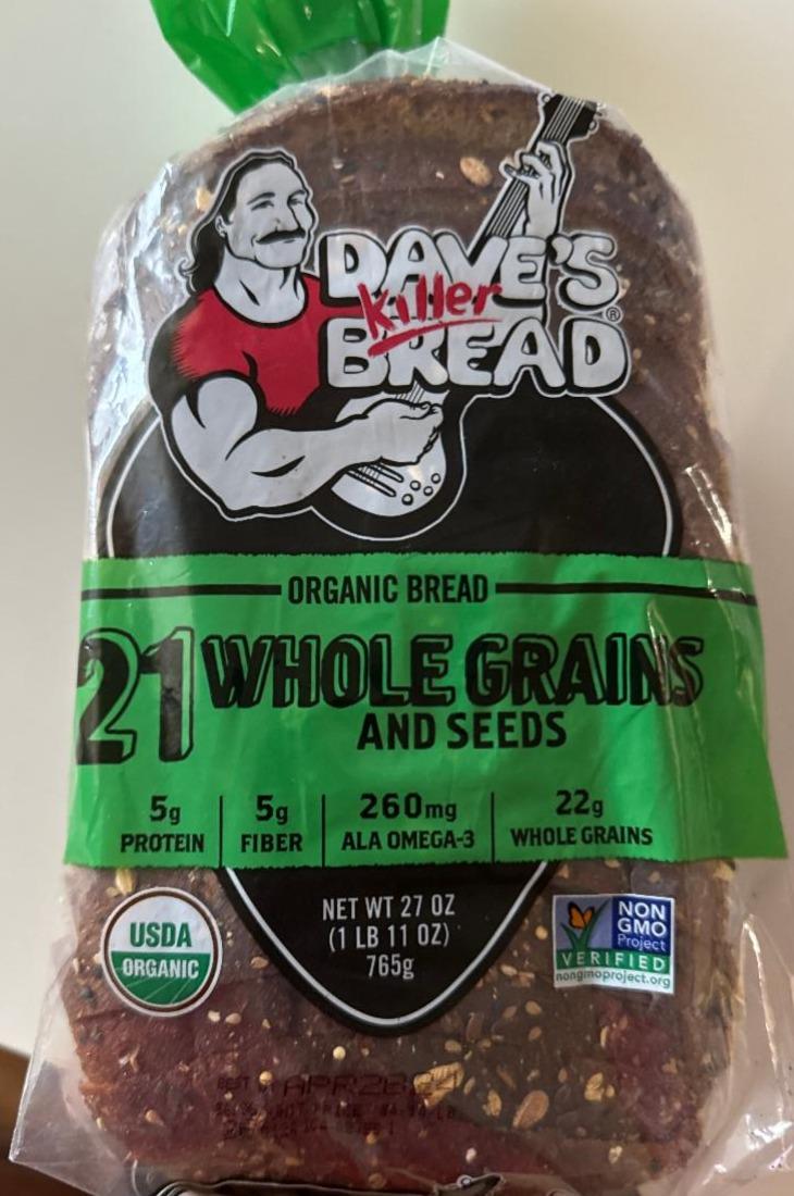 Fotografie - Dave’s Bread 21 Whole Grains