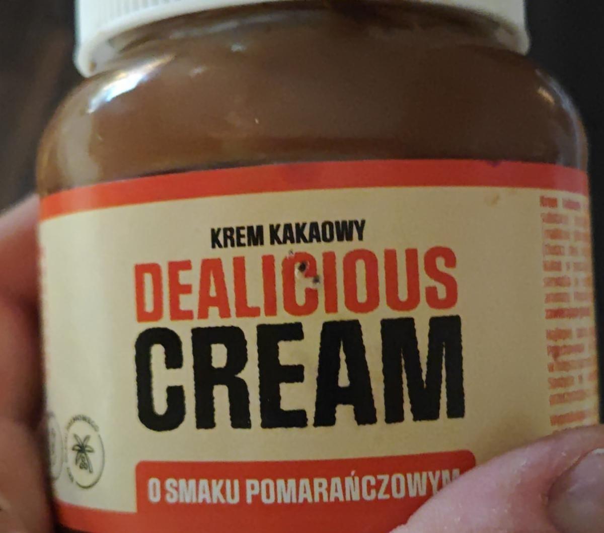 Fotografie - Dealicious Cream Krem kakaowy o smaku pomarańczowym