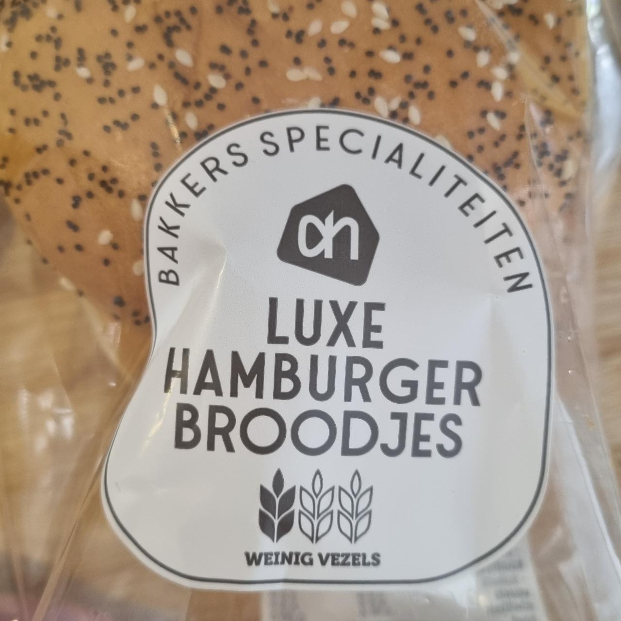 Fotografie - Luxe hamburger broodjes AH