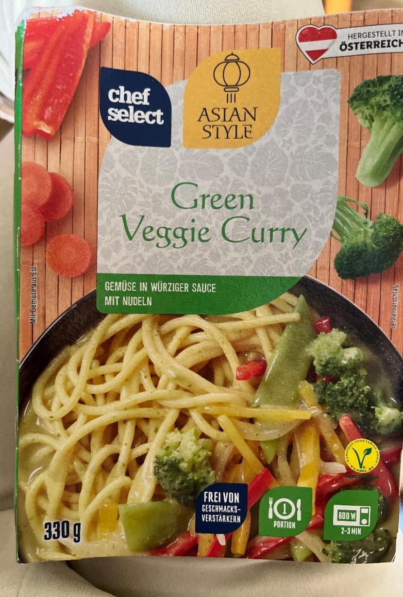 Fotografie - Asian Style Green Veggie Curry Chef Select