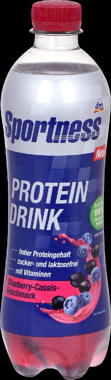 Fotografie - Protein Drink Blueberry-Cassis Sportness