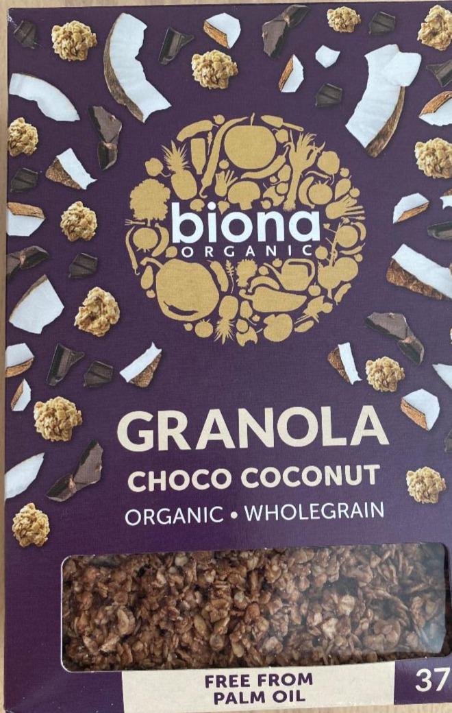 Fotografie - Granola choco coconut bio Biona