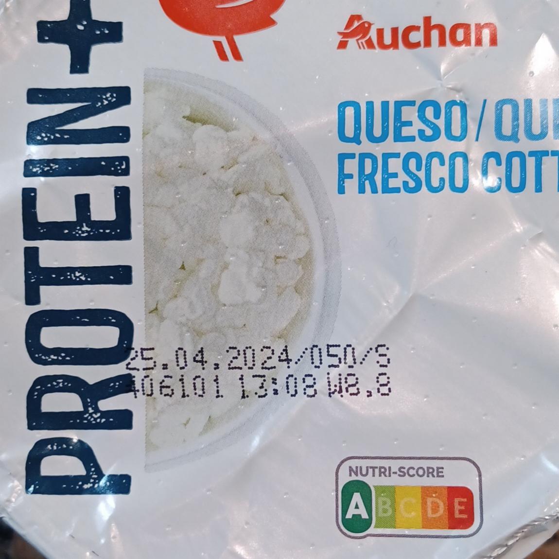 Fotografie - Protein+ Queso fresco cottage Auchan