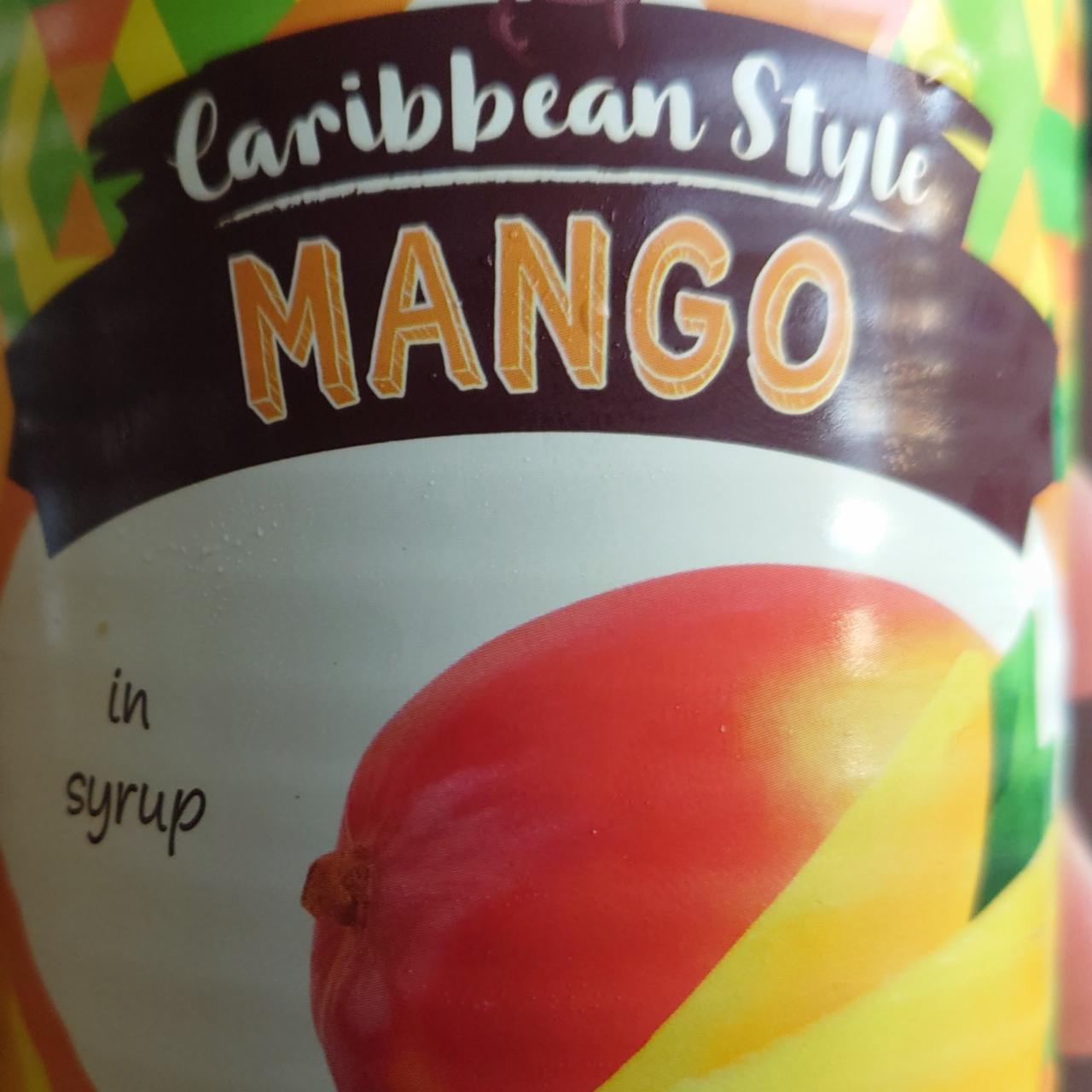 Fotografie - Mango in syrup Caribbean Style