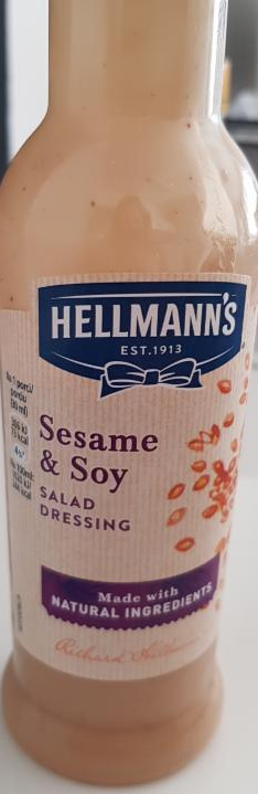 Fotografie - Sesame & soy salad dressing Hellmann's