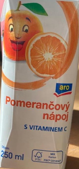 Fotografie - Pomerančový nápoj s vitaminem C Aro