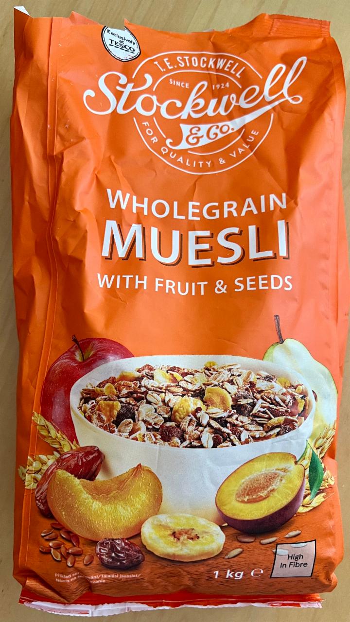 Fotografie - Wholegrain Muesli with fruit & seeds Stockwell & Co.
