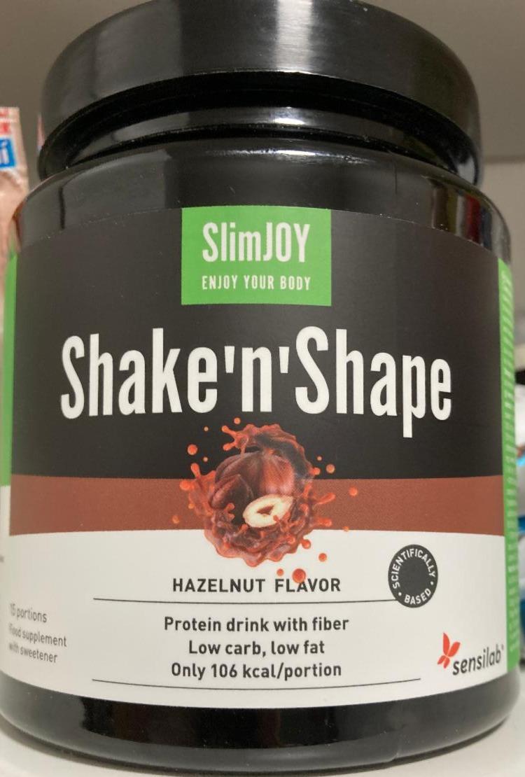 Fotografie - Shake'n'Shape Hazelnut flavor SlimJOY