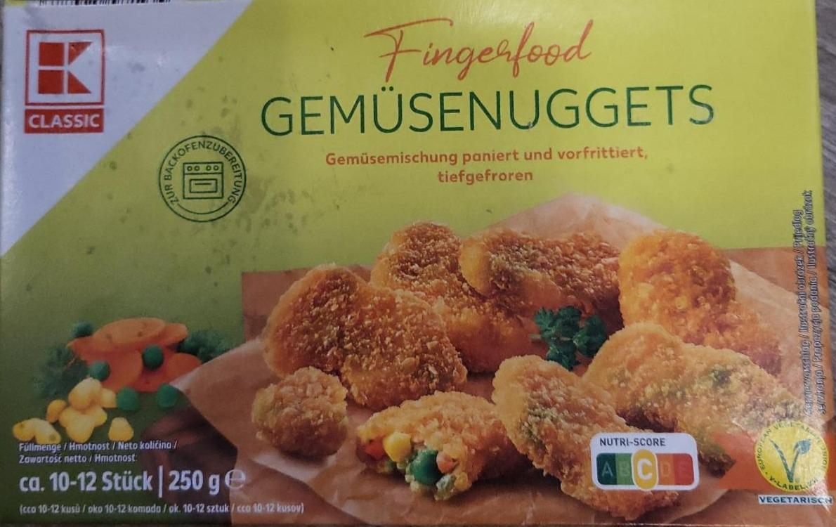 Fotografie - Fingerfood Gemüsenuggets K-Classic