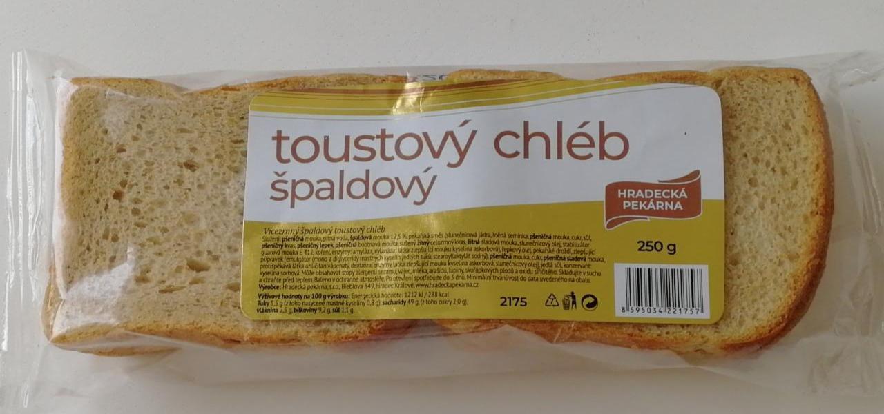Fotografie - Toustový chléb špaldový Hradecká pekárna