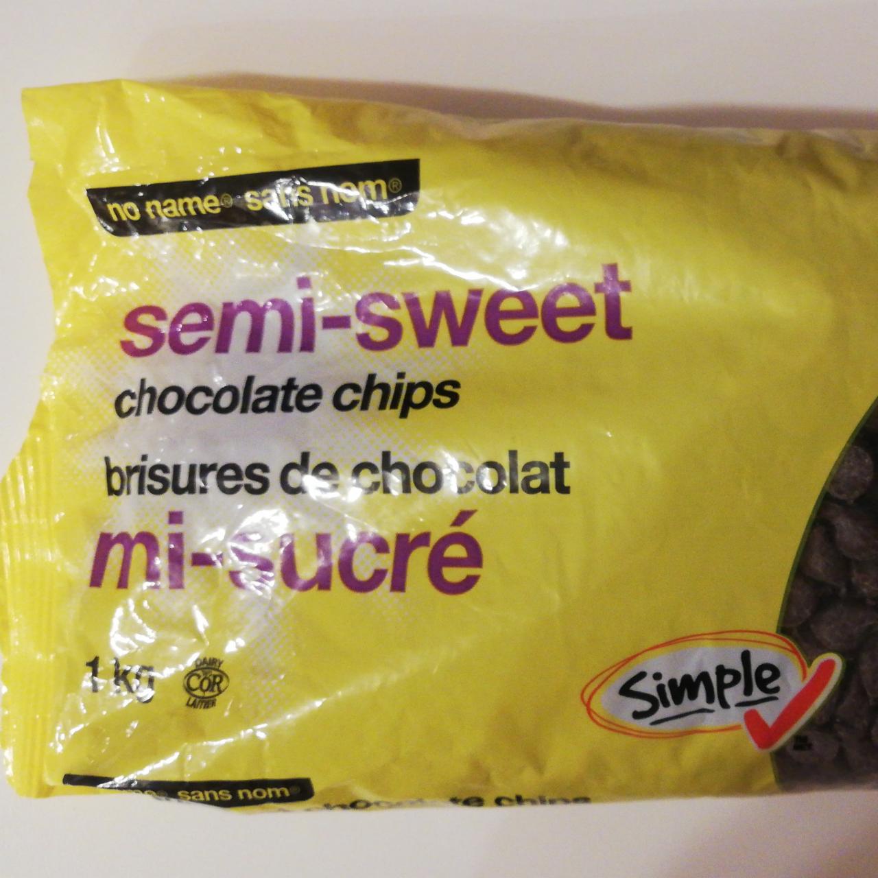 Fotografie - Semi-Sweet Chocolate Chip No Name