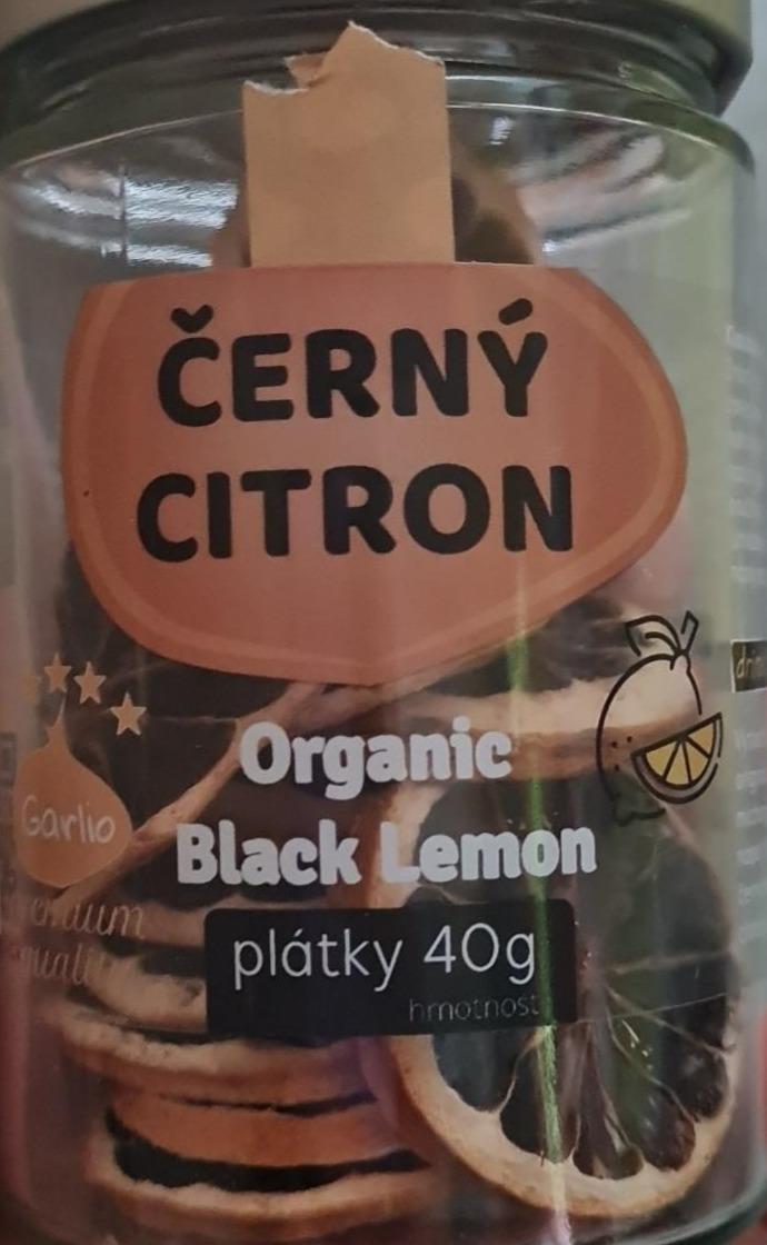 Fotografie - Černý citron Organic Black Lemon plátky Garlio