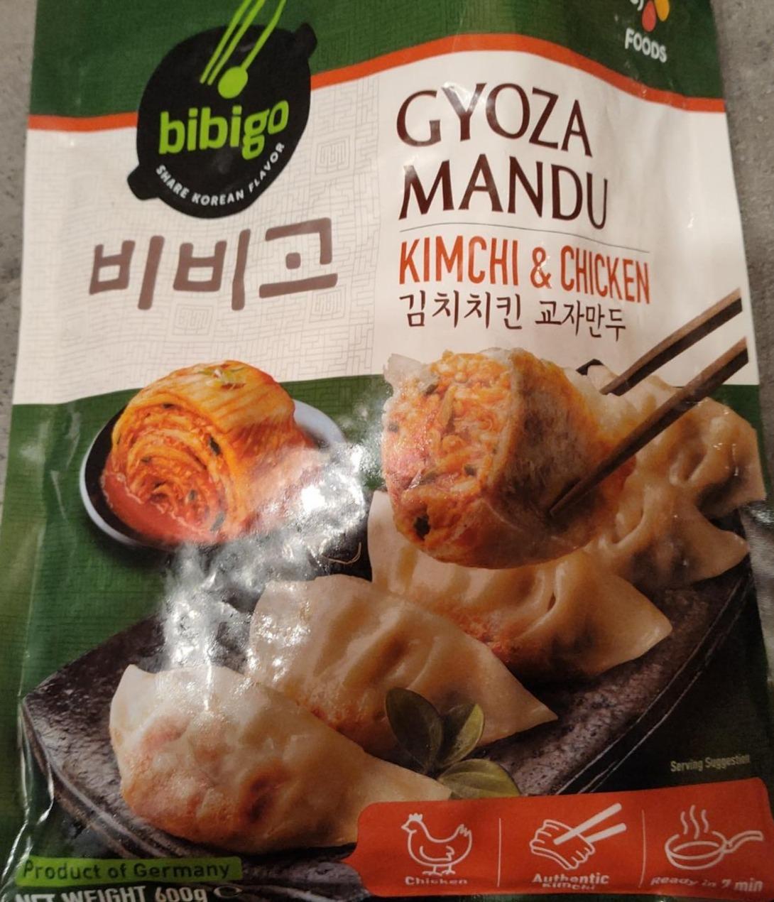 Fotografie - Gyoza mandu kimchi & chicken Bibigo