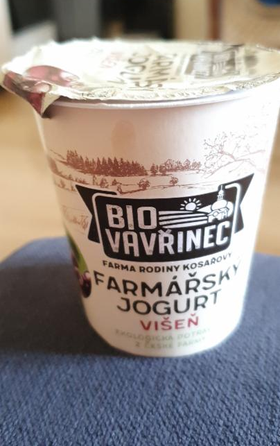 Fotografie - Farmářský jogurt višeň Bio Vavřinec