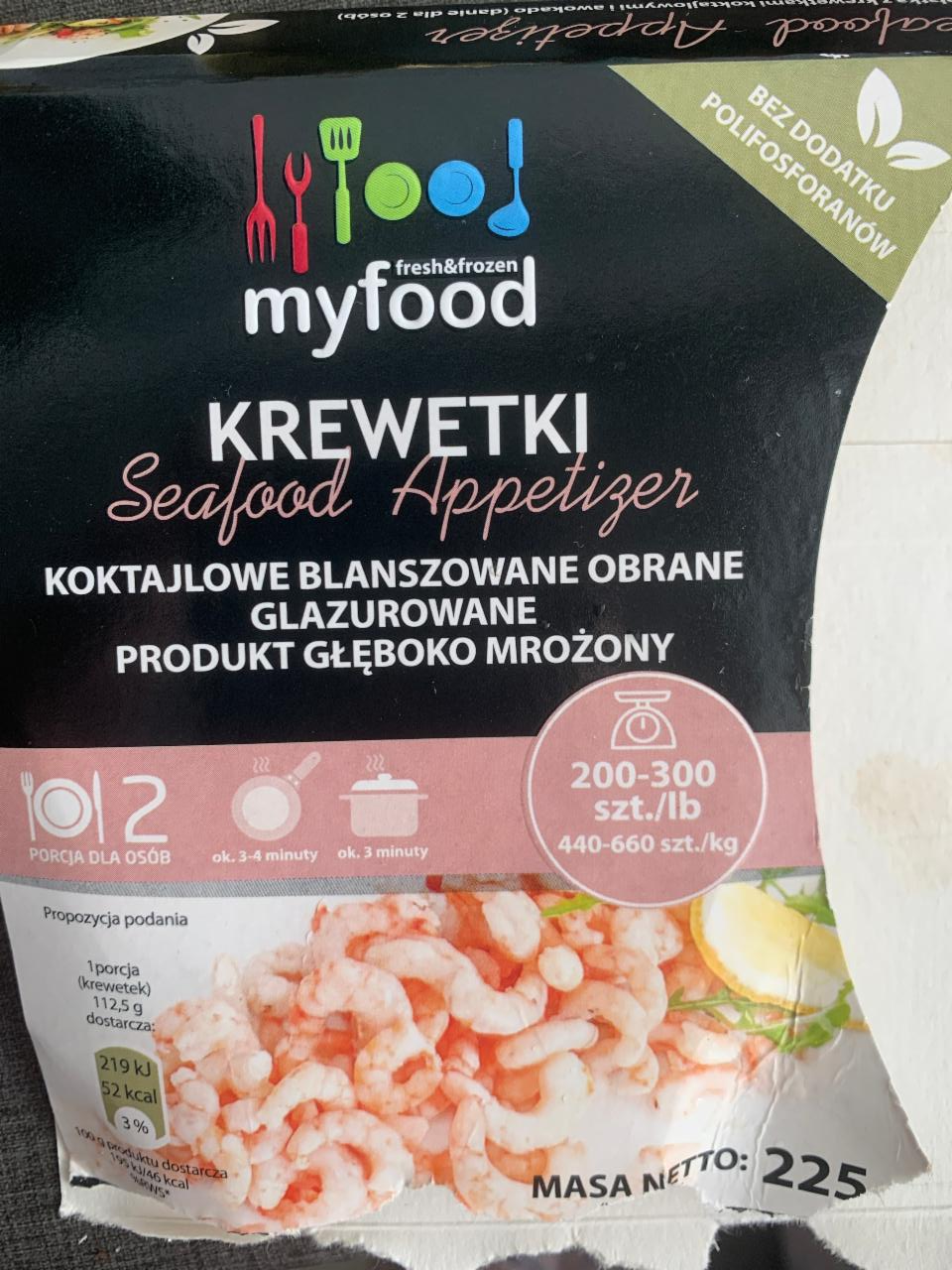 Fotografie - Krewetki Seafood Appetizer myfood