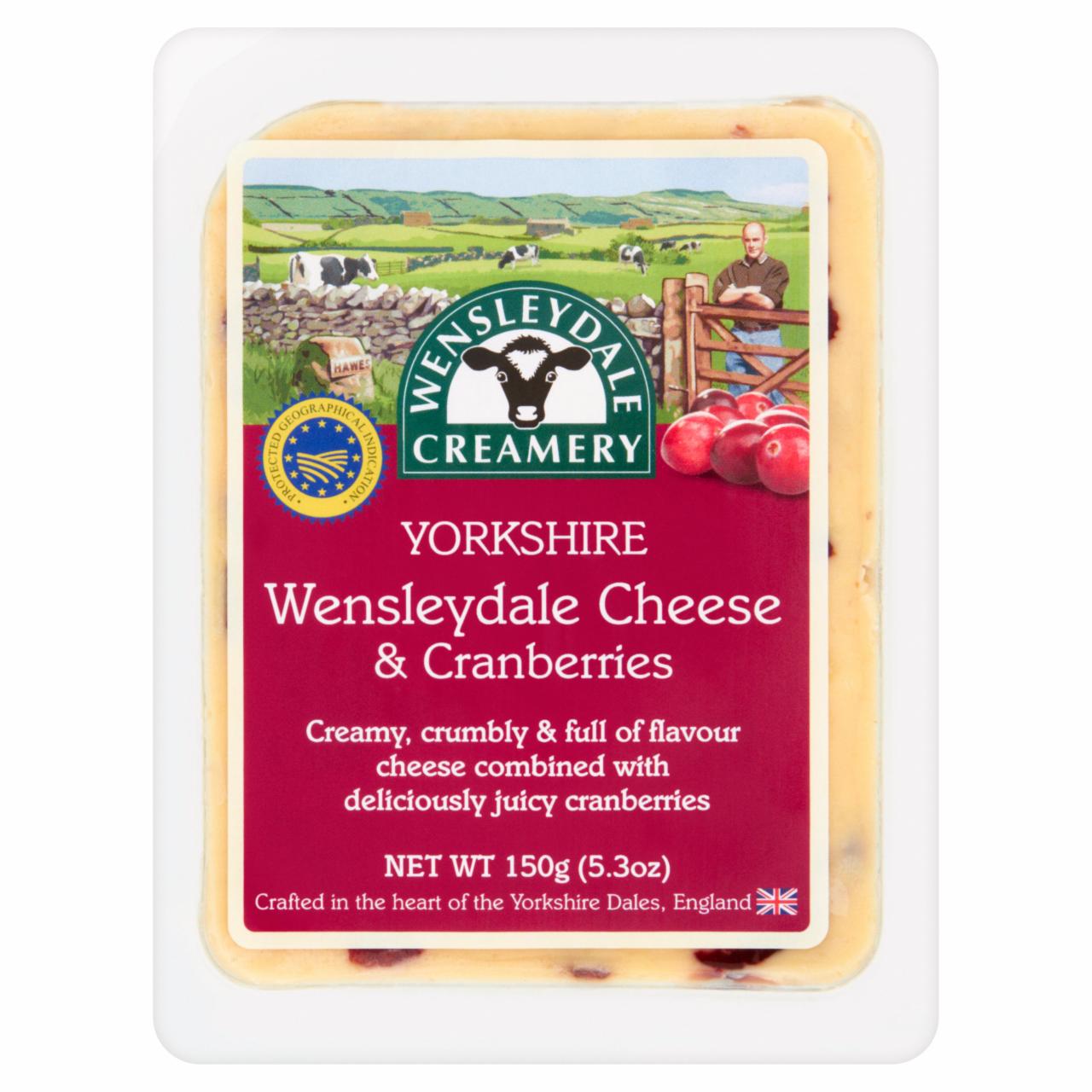 Fotografie - Original Yorkshire Wensleydale & Cranberries Wensleydale Creamery