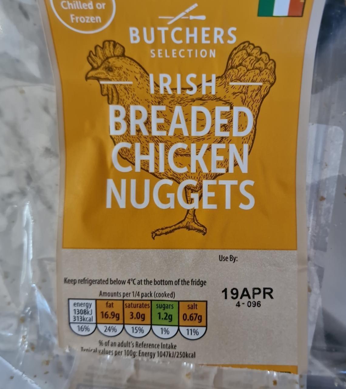 Fotografie - Irish Breaded Chicken Nuggets Butchers selection