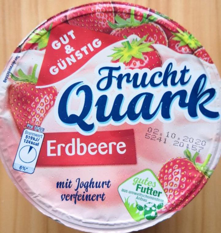 Fotografie - Frucht Quark Erdbeere Gut & Günstig